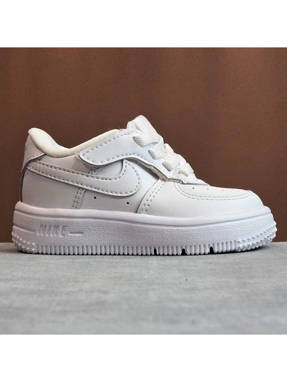 Nike Air Force 1 Low EasyOn - Triple White (FN0236-111) Toddler Size 4C